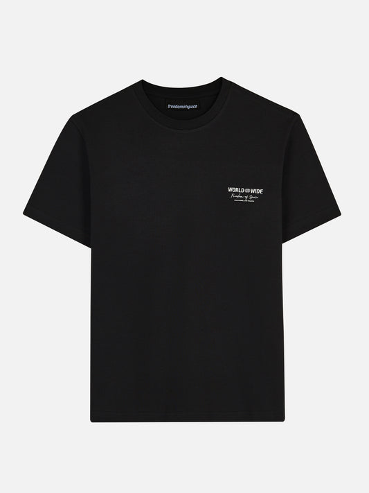 Worldwide T-Shirt Black