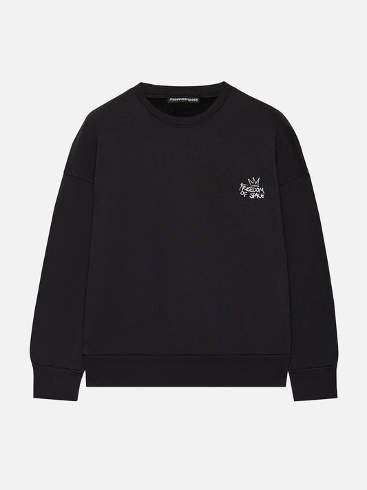 DISAPPEARING SWEATSHIRT BLACK