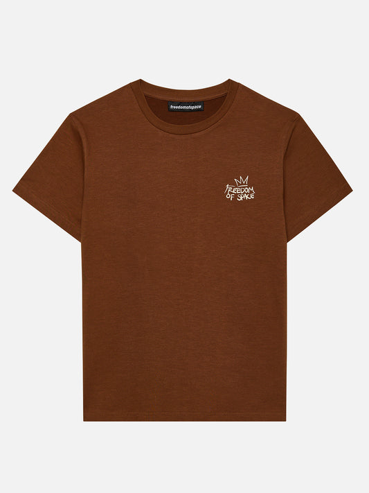 DISAPPEARING T-SHIRT BROWN