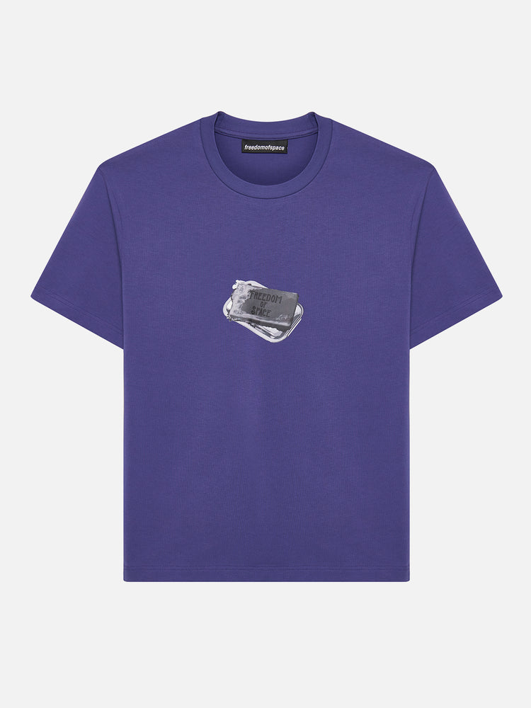 SOAP T-SHIRT NAVY PLUM