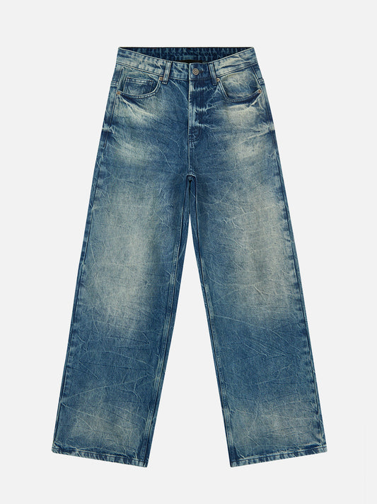 Cloud Crush Wash Loose Fit Jeans