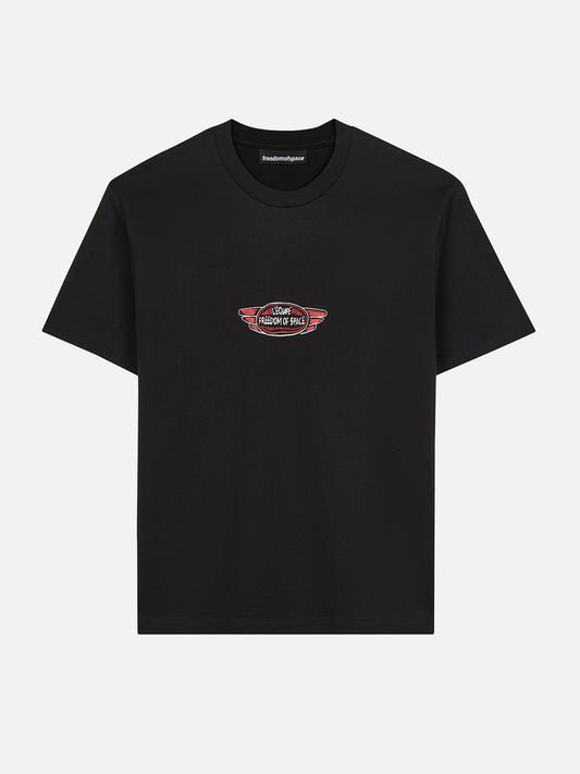 Lips T-Shirt Black