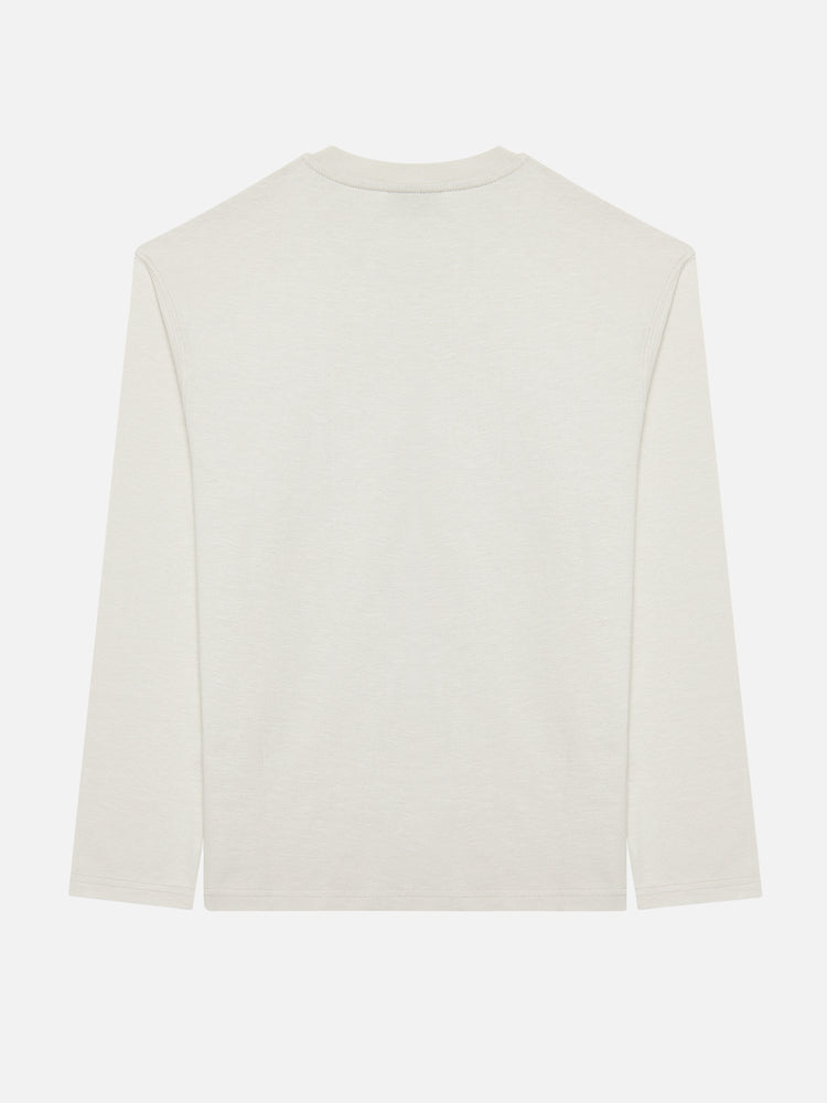 A SIMPLE LONG SLEEVE T-SHIRT GREY