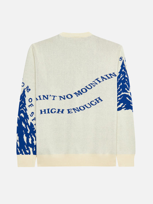 Mountain Knit Sweater Off White