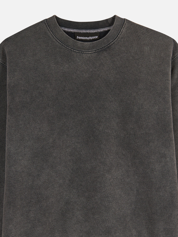 WASHED GREY SWEATSHIRT