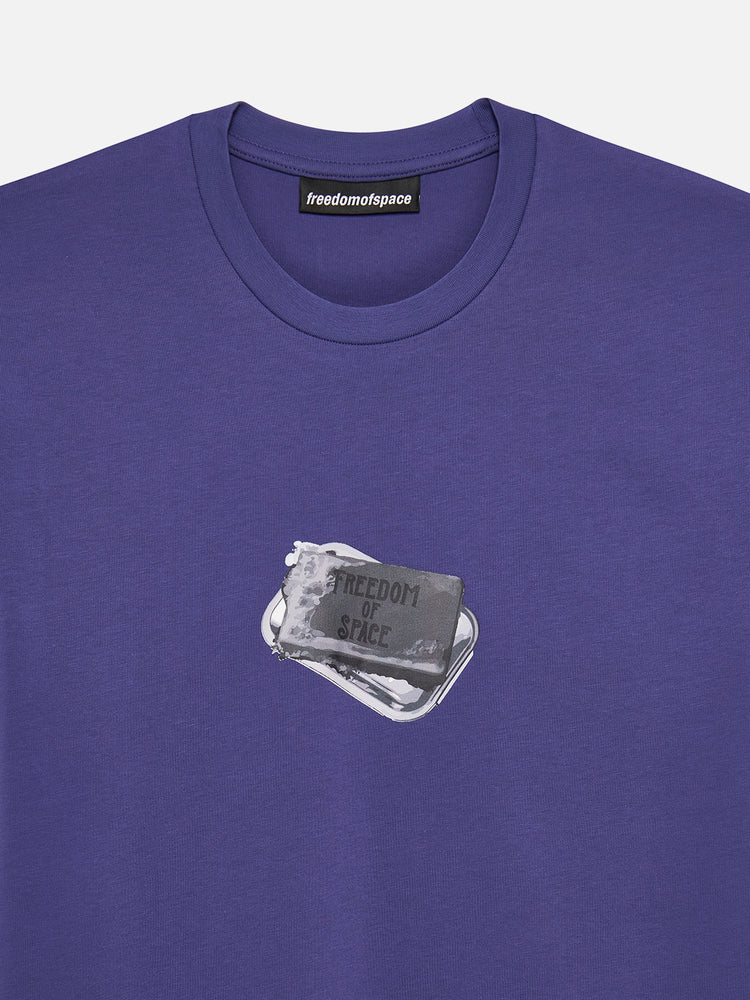 SOAP T-SHIRT NAVY PLUM