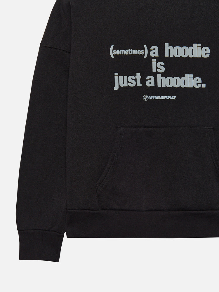 SOMETIMES A HOODIE BLACK