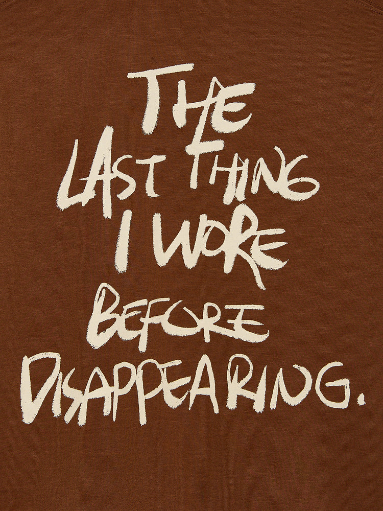 DISAPPERING T-SHIRT BROWN
