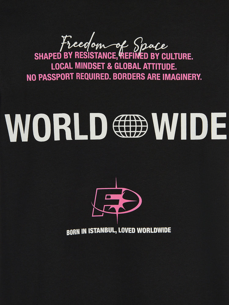 Worldwide T-Shirt Black