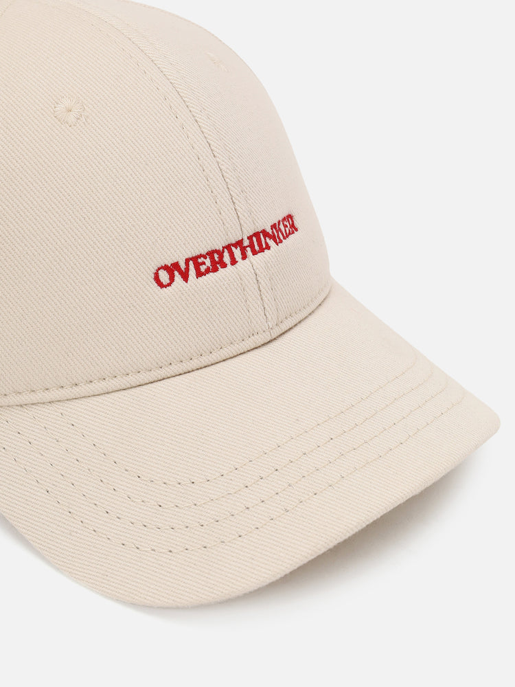 Overthinker Cap Off White