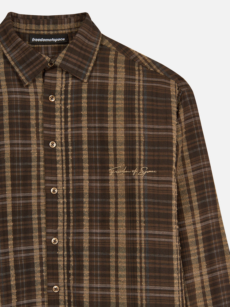 SIGNATURE BROWN SHIRT