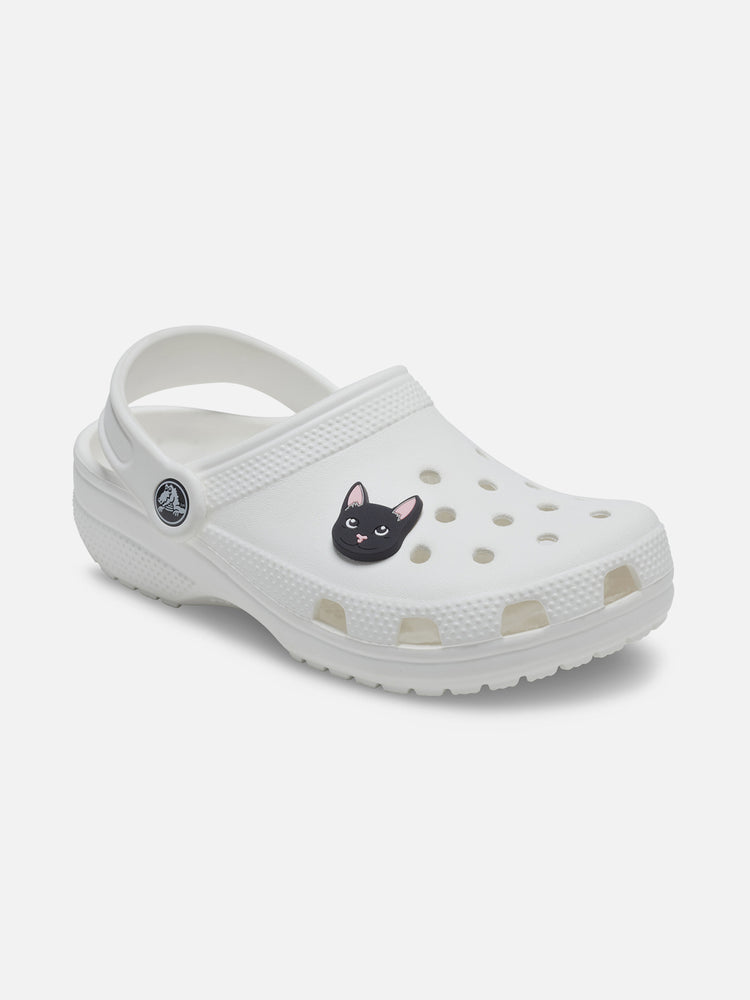 CROCS JIBBITZ BLACK CAT