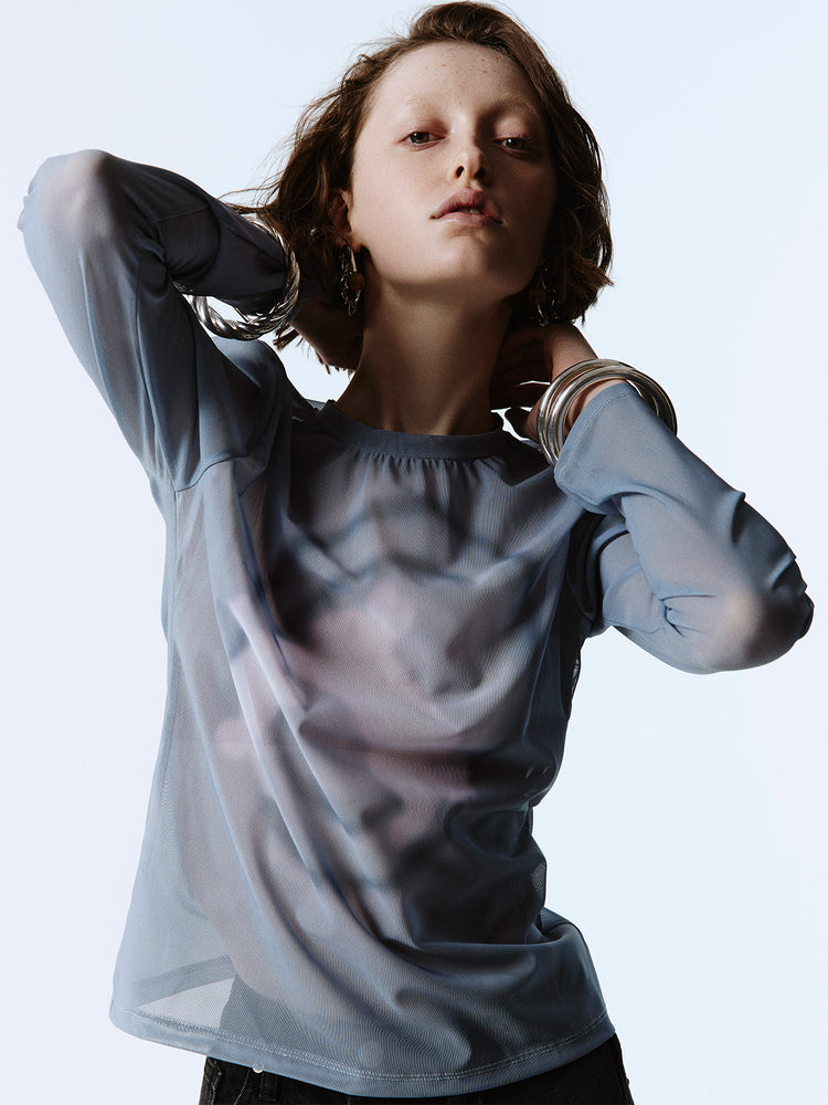 Bunny Mesh Top