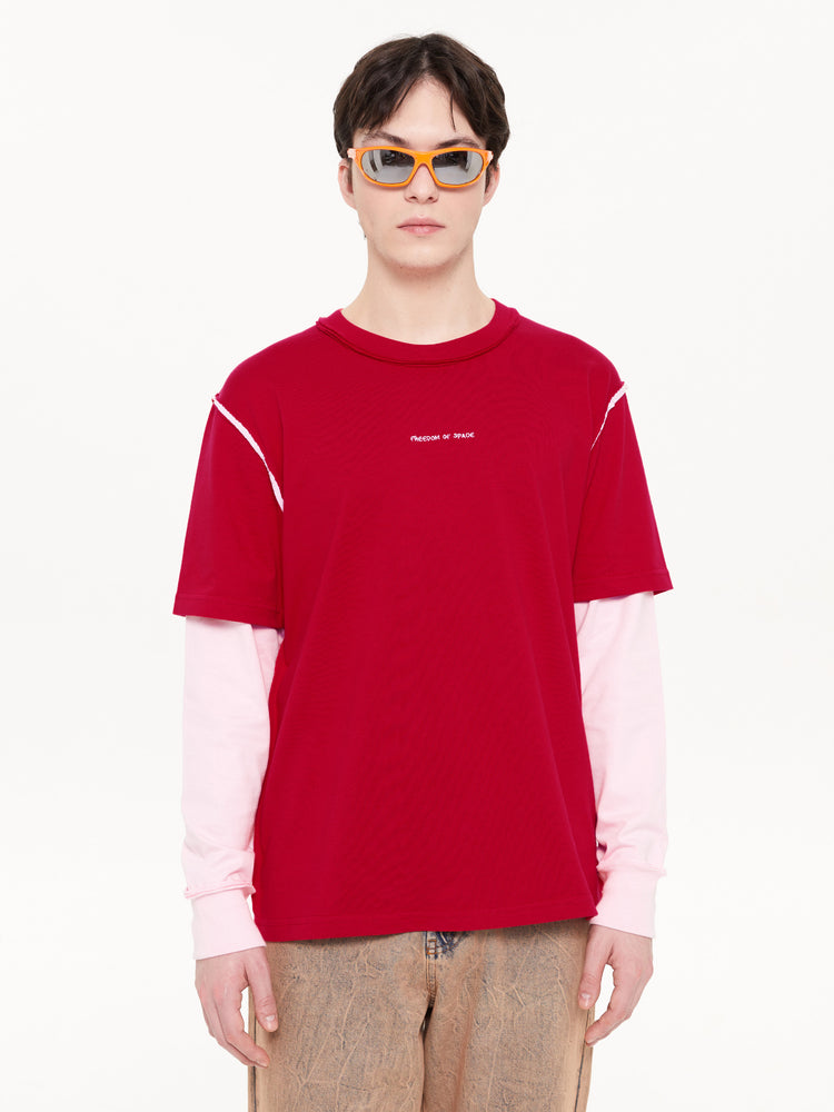 LONG SLEEVE T-SHIRT RED