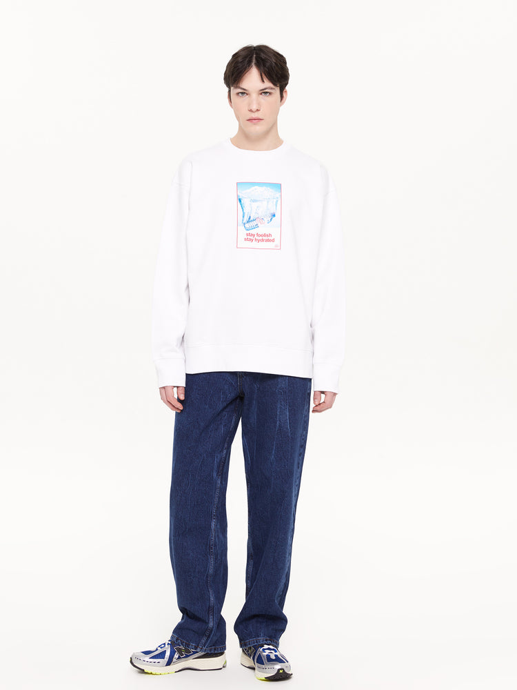 HYDRATED SWEATSHIRT WHITE