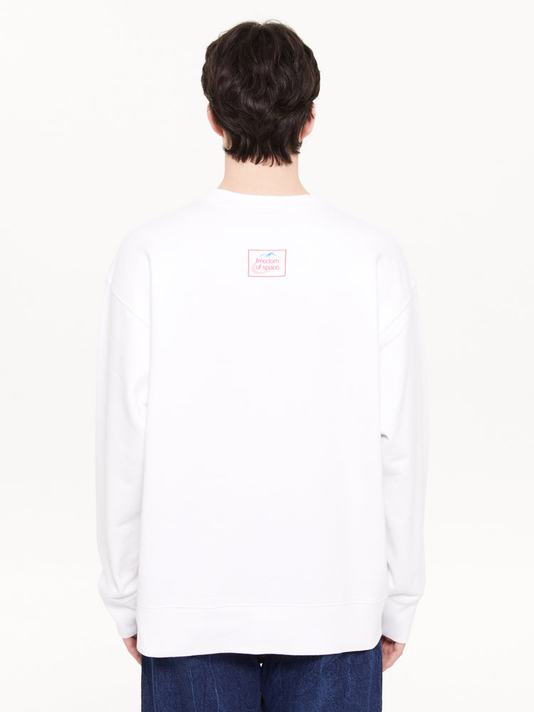 HYDRATED SWEATSHIRT WHITE