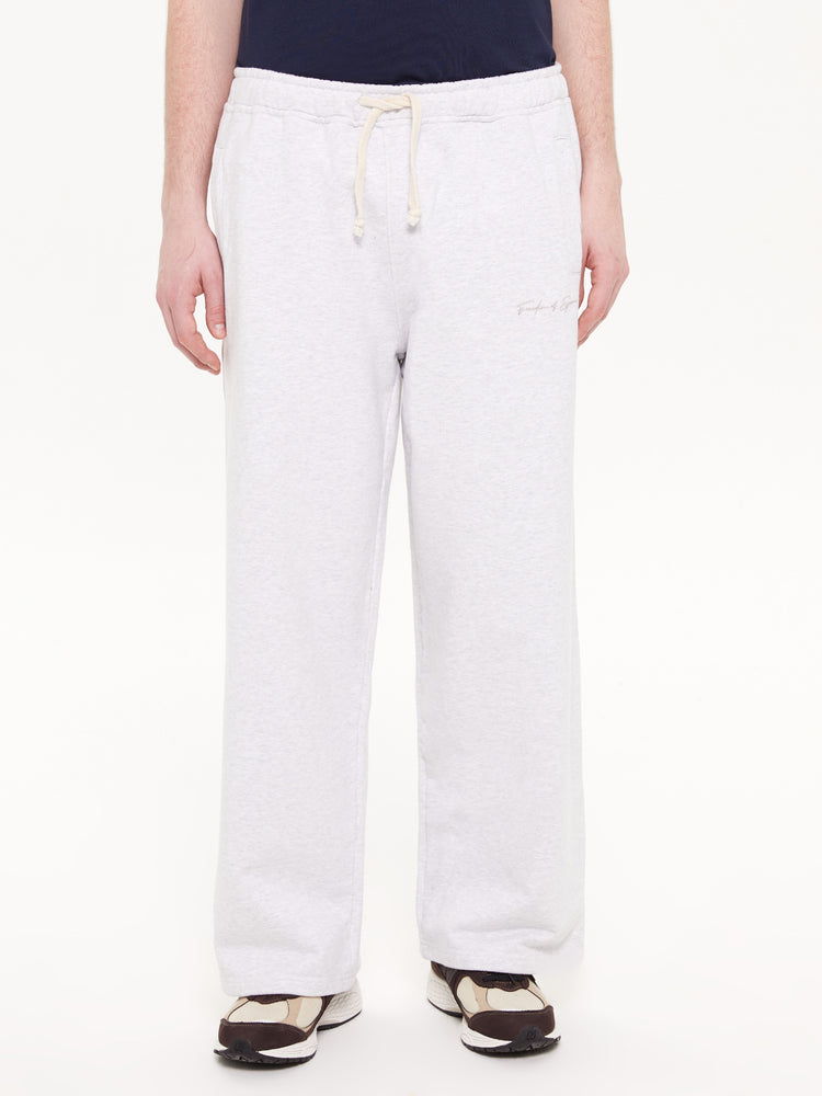 SIGNATURE LOOSE FIT LOUNGE PANTS GREY MARL