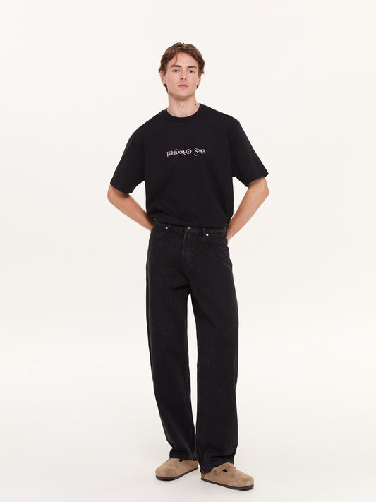 Black Loose Fit Jeans