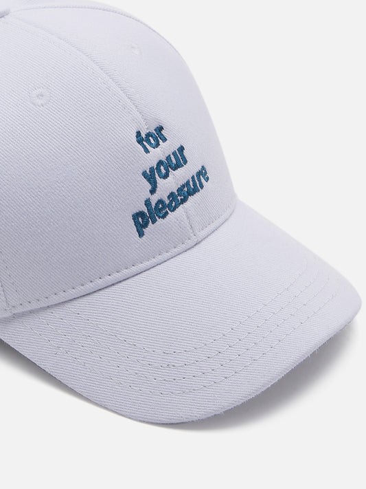 For Your Pleasure Cap White
