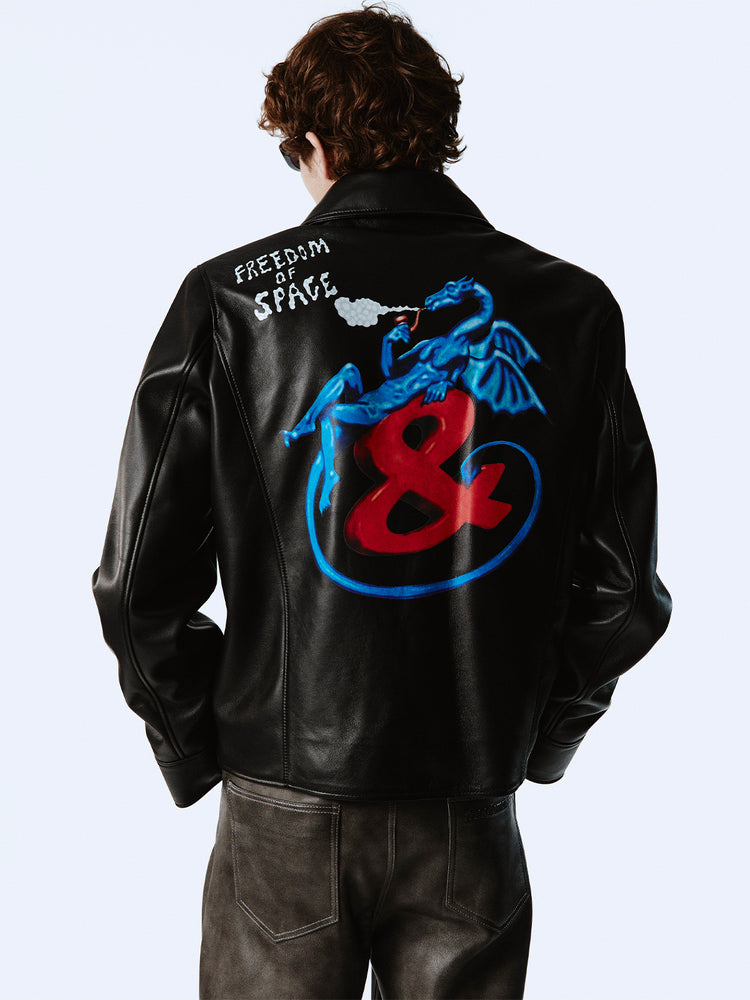 DRAGON LEATHER JACKET