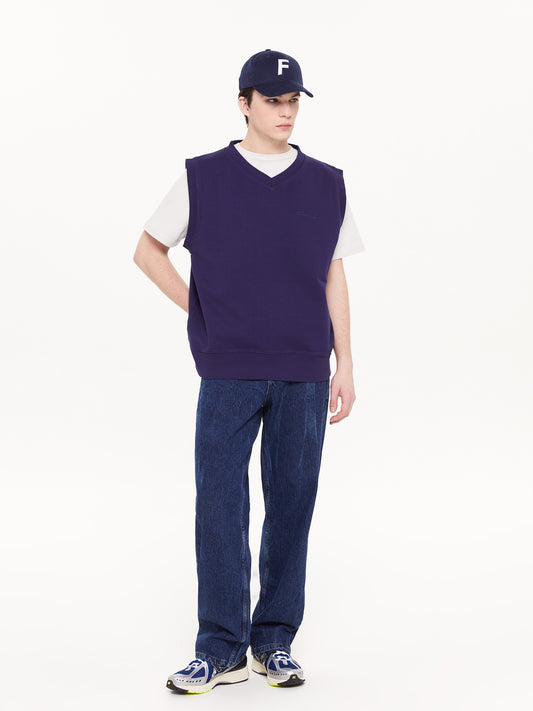 Signature Sweater Vest Navy