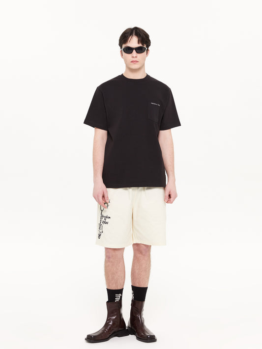 Pocket Logo T-Shirt Black