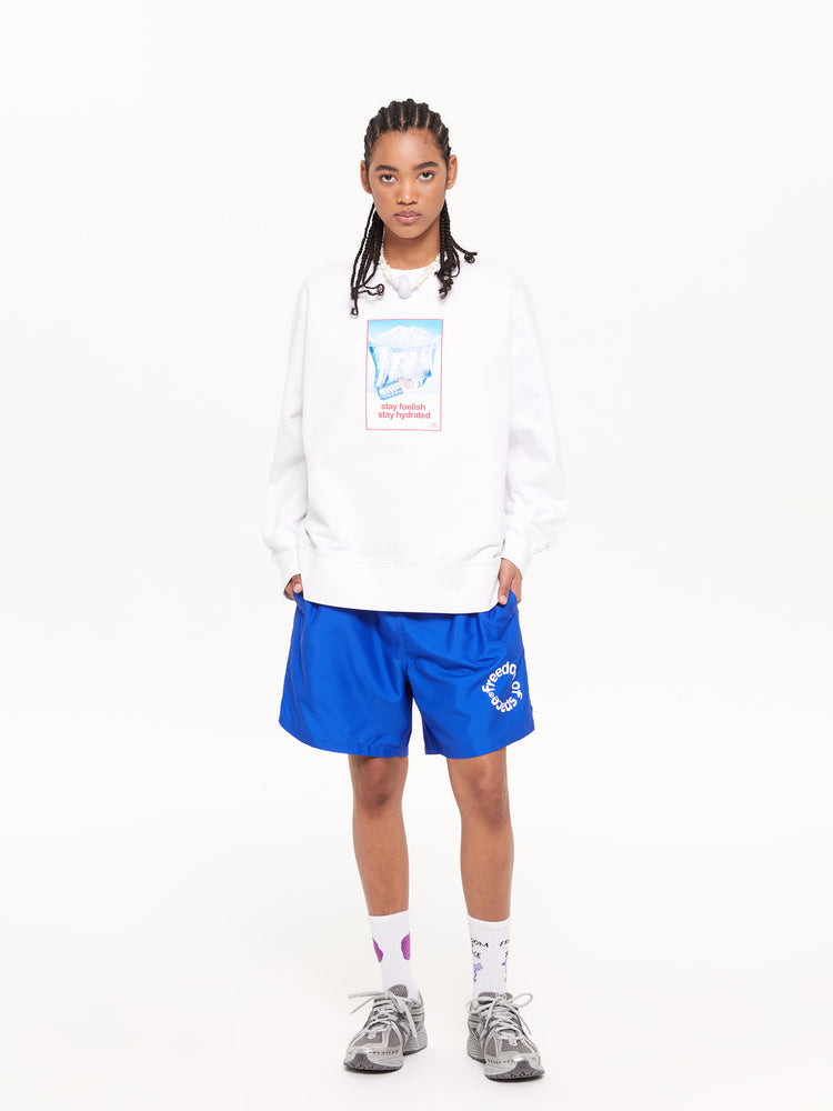 HYDRATED SWEATSHIRT WHITE
