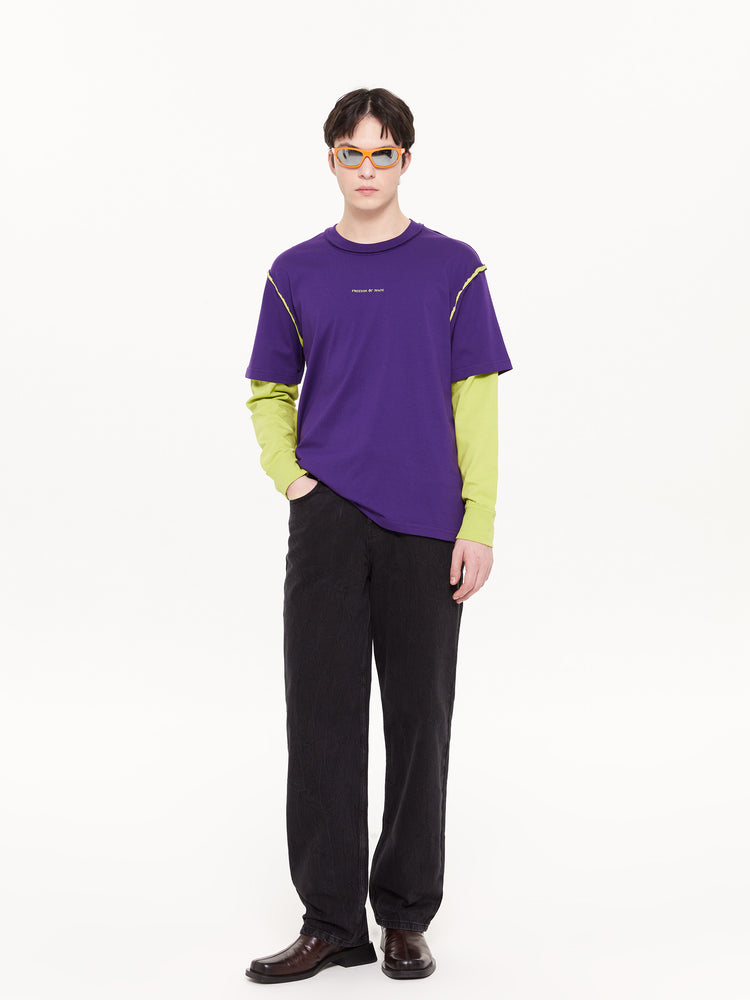 LONG SLEEVE T-SHIRT PURPLE