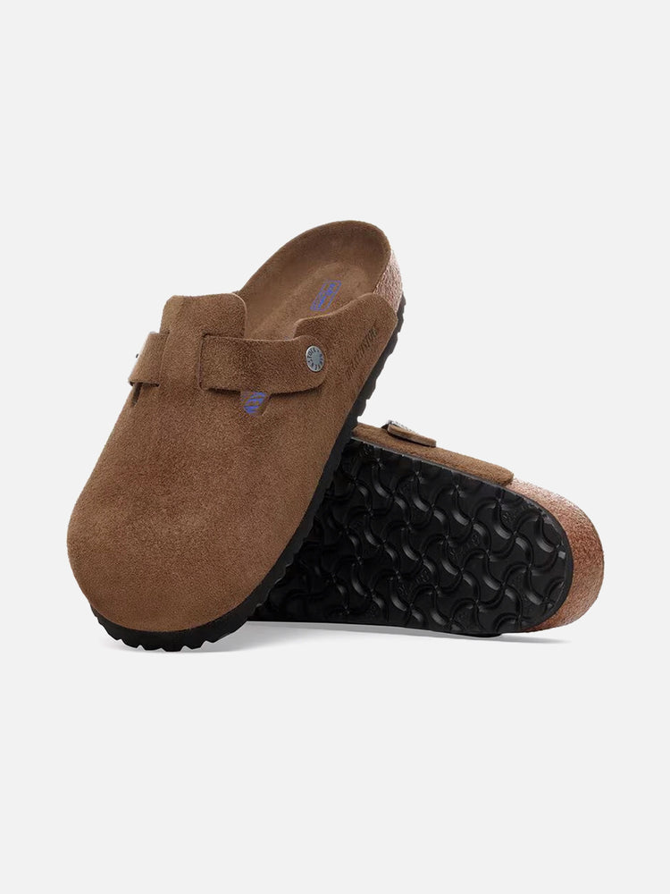 BIRKENSTOCK BOSTON SFB VL TONAL DARK TEA
