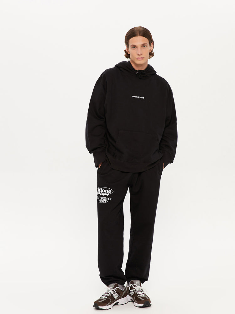 MENTAL DISTANCE LOUNGE PANTS BLACK