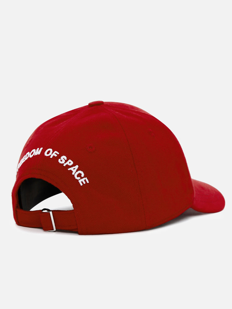 F LOGO CAP RED