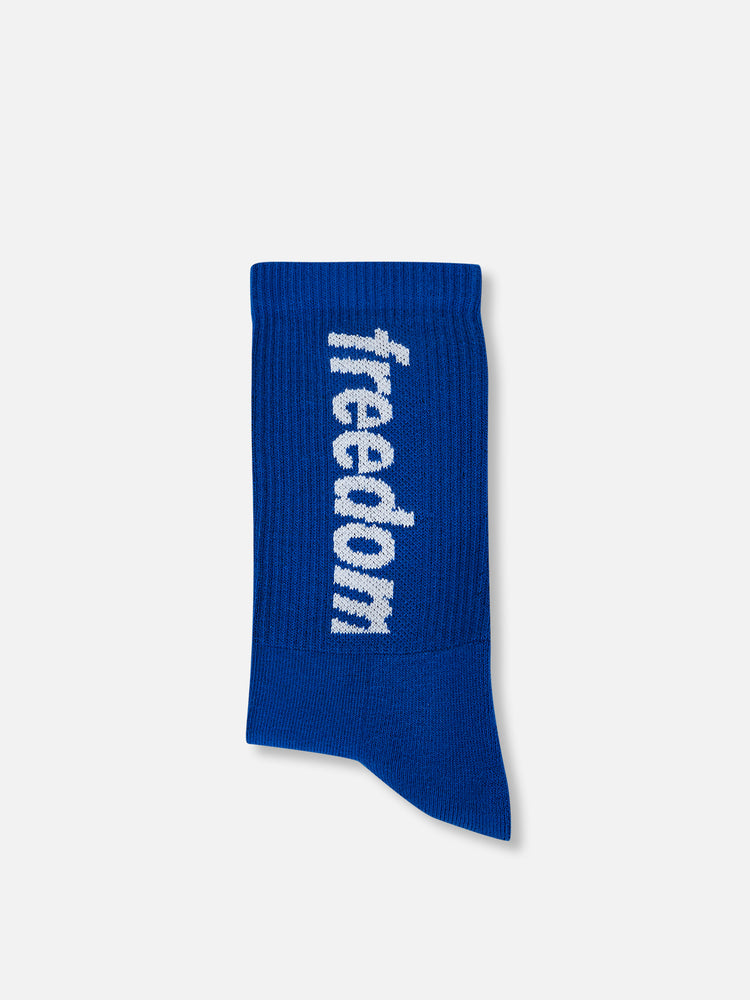 LOGO SOCKS BLUE
