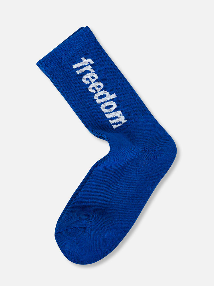 LOGO SOCKS BLUE