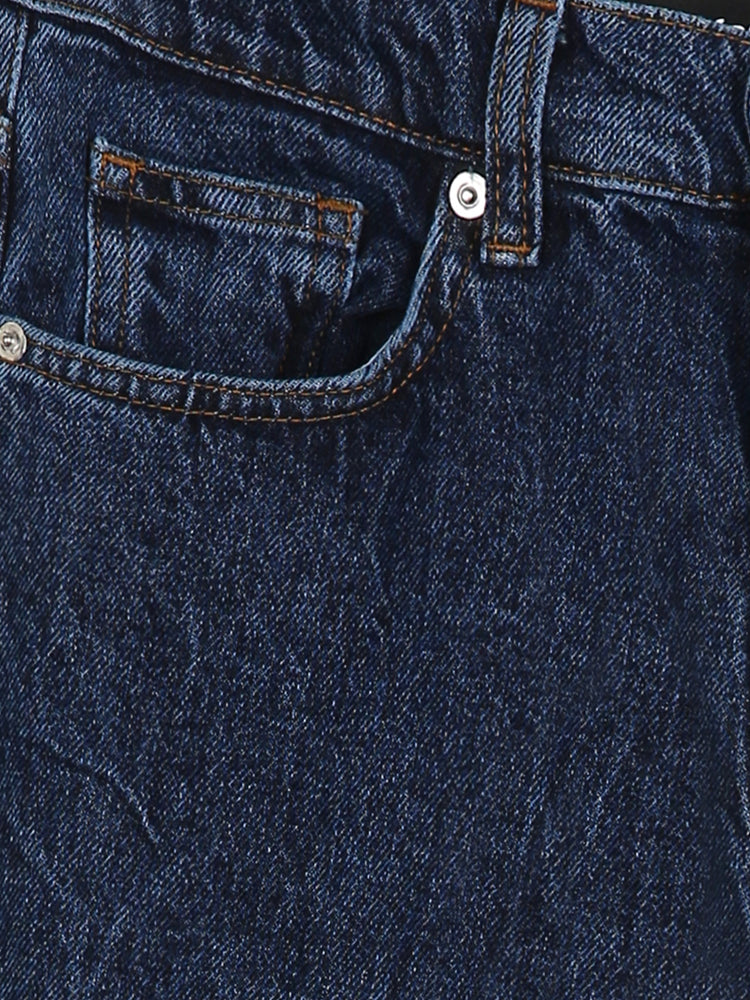 BLUE LOOSE FIT JEANS