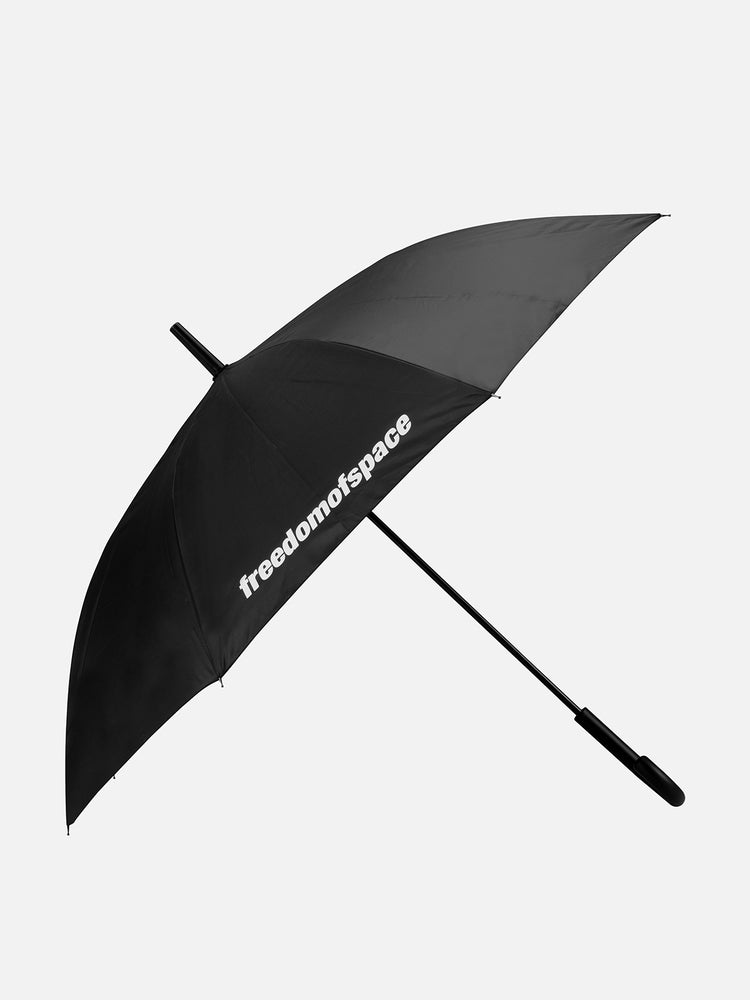 BLACK WALKING UMBRELLA