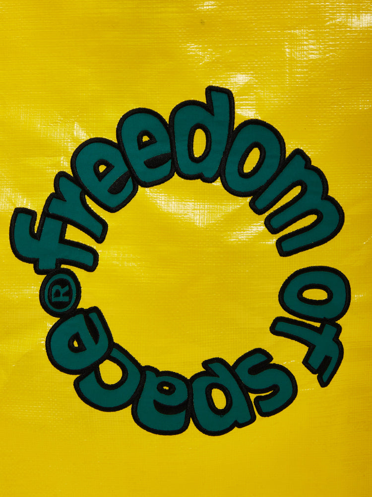 BIG SHOPPING BAG YELLOW
