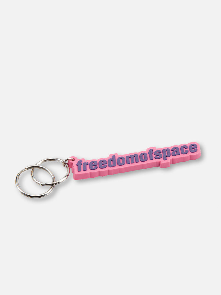 LOGO KEYRING PINK