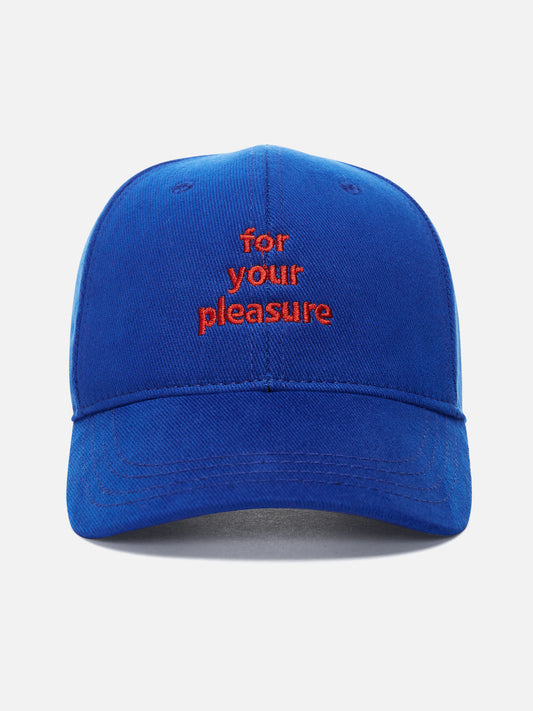 FOR YOUR PLEASURE CAP BLUE