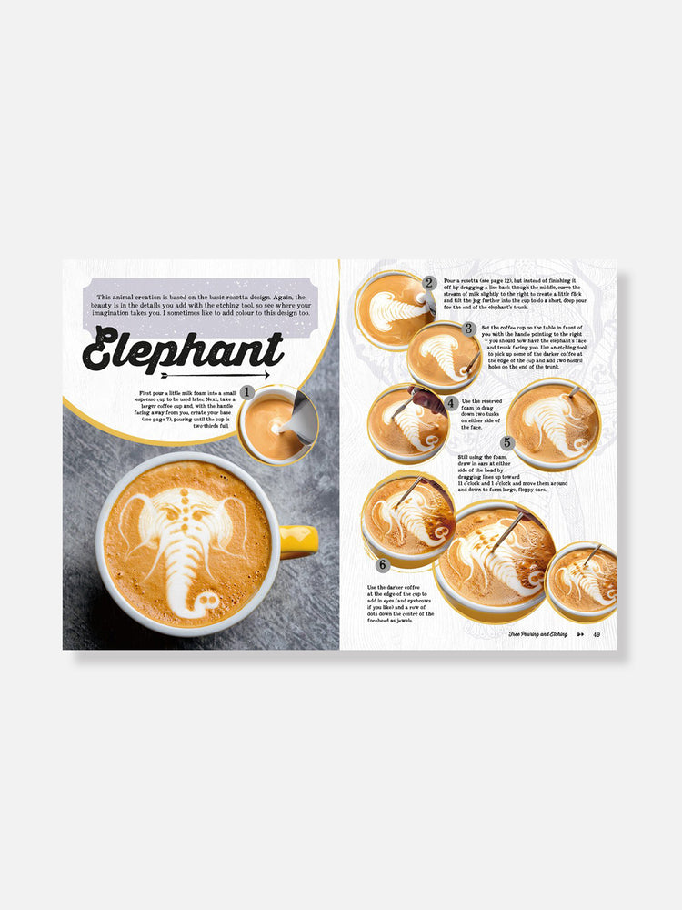 COFFEE ART: CREATIVE COFFEE DESIGNS FOR THE HOME BARISTA