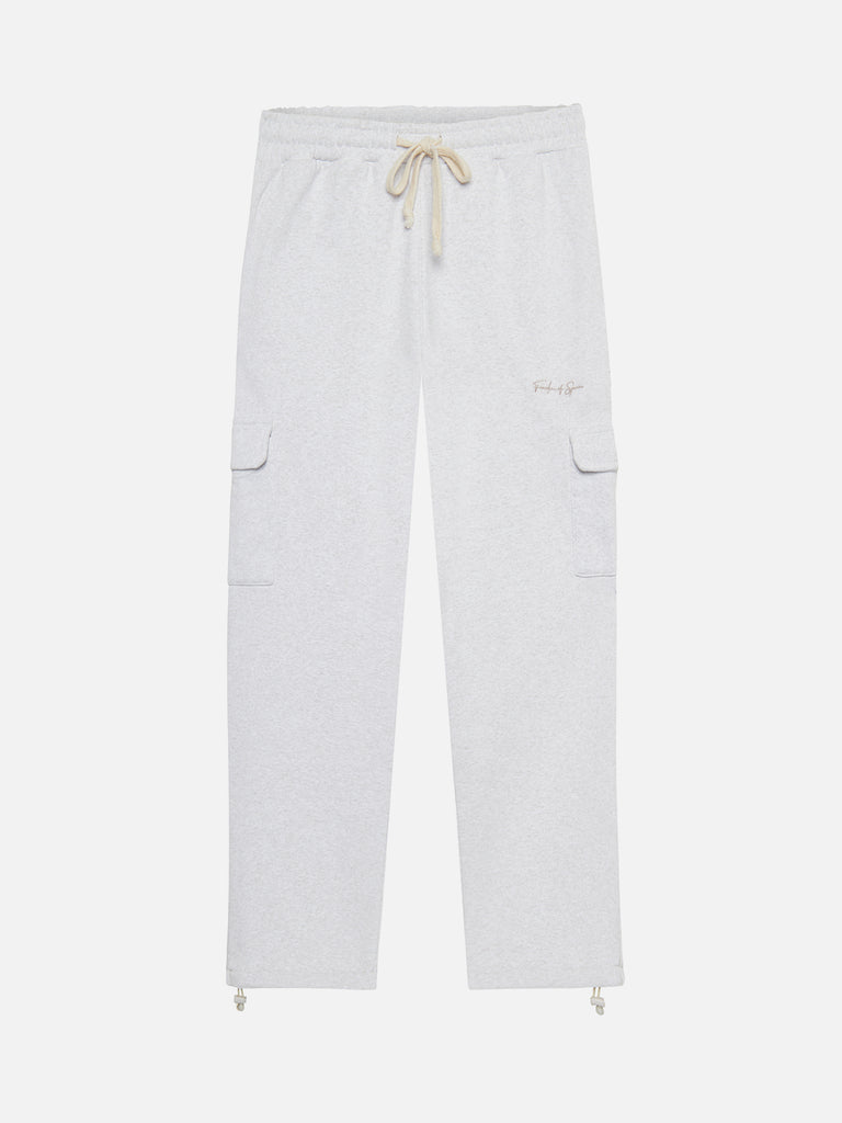 SIGNATURE CARGO LOUNGE PANTS GREY MARL