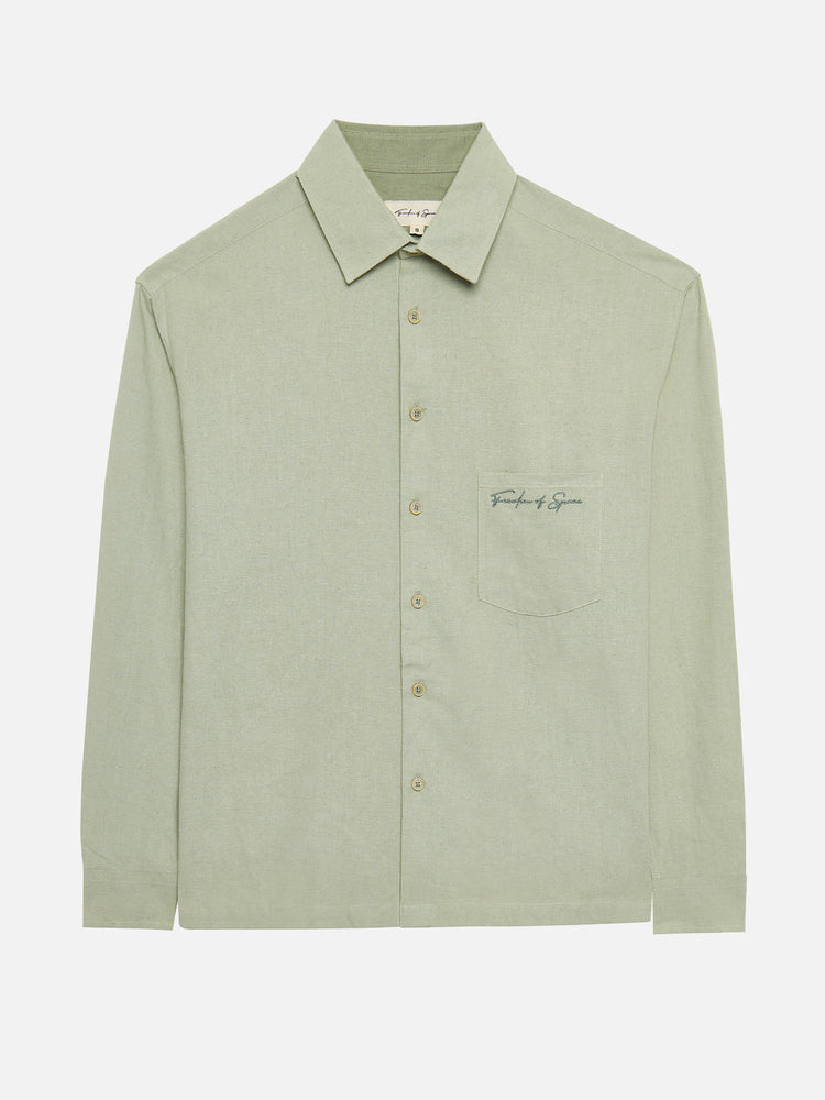 LONG SLEEVE SHIRT OLIVE