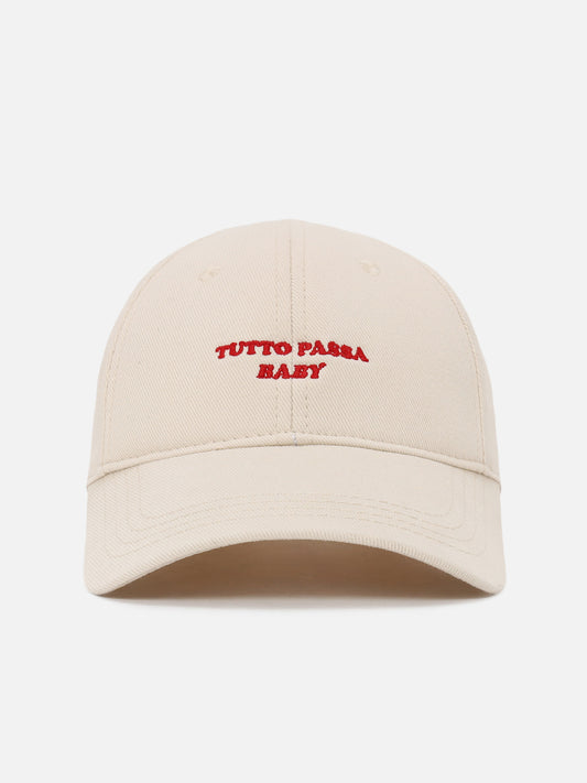 Tutto Passa Cap Off White