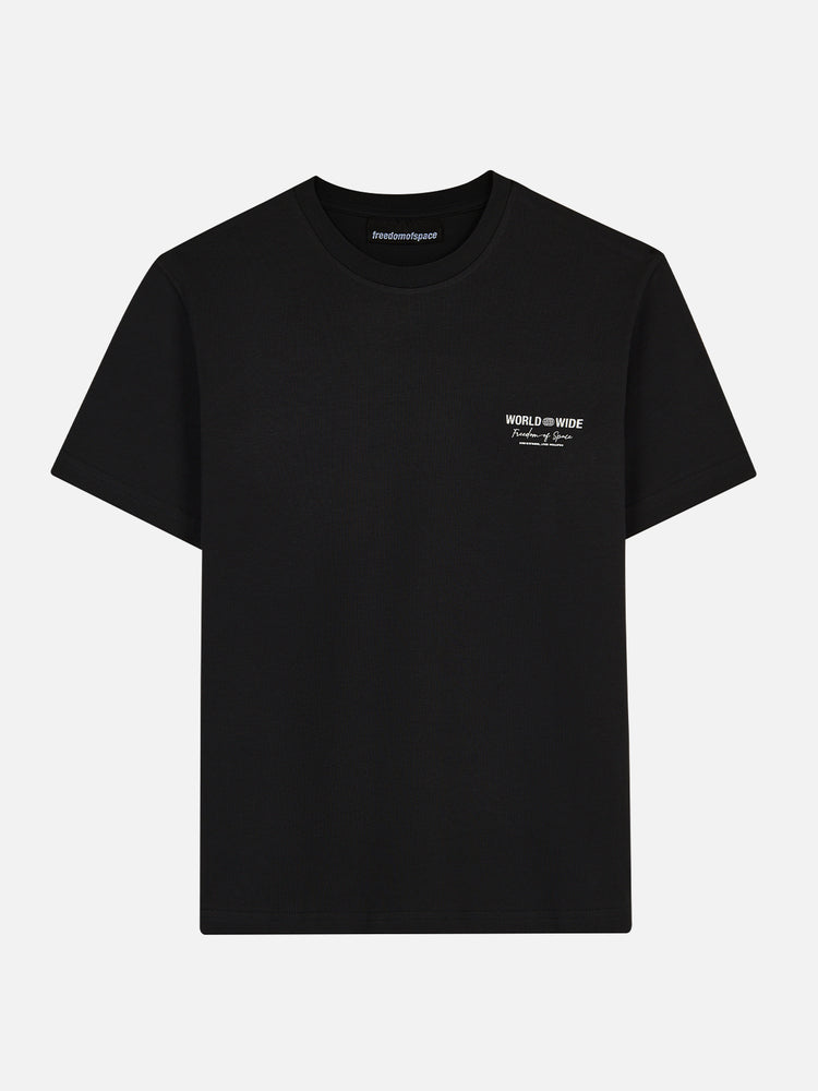 Worldwide T-Shirt Black