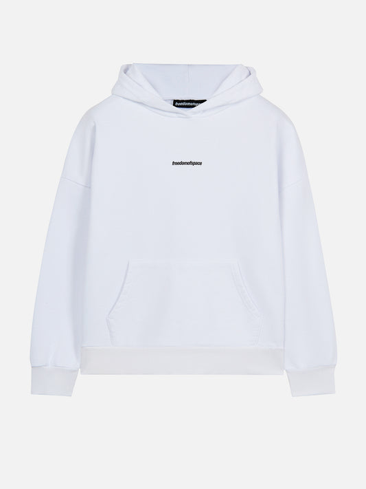 LUCKY HOODIE WHITE