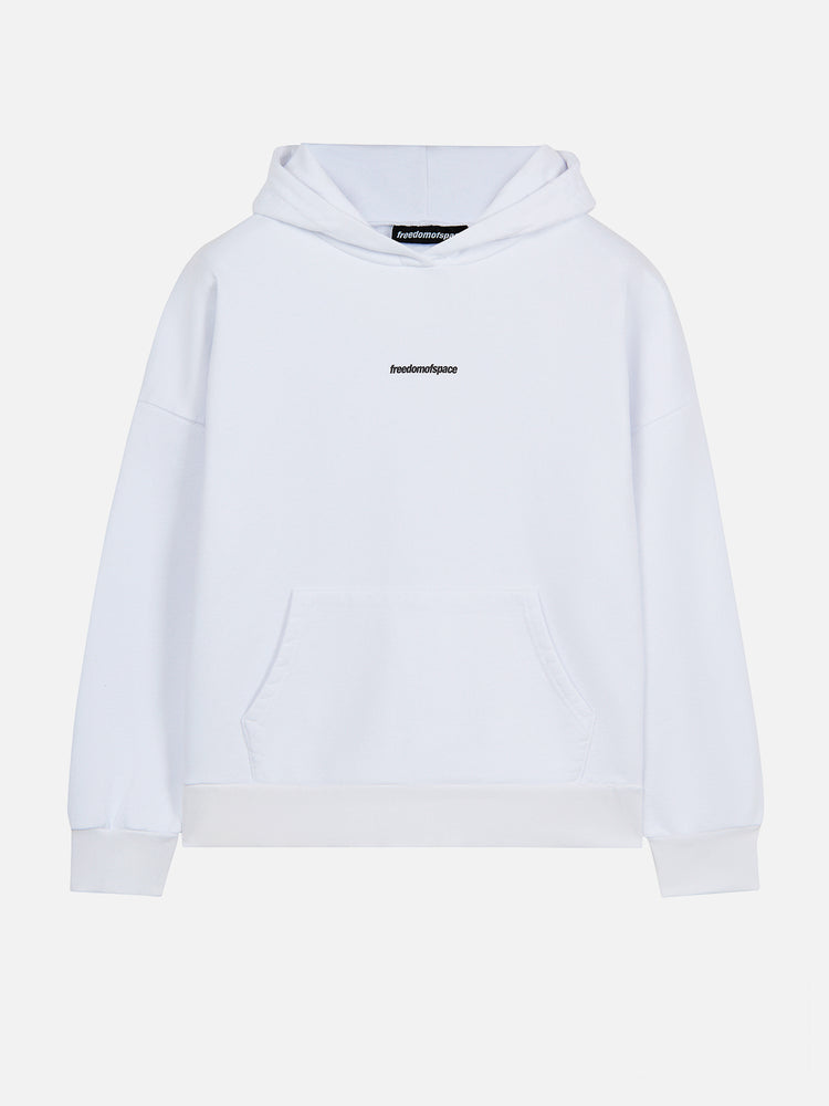 LUCKY HOODIE WHITE