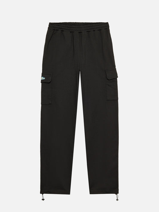 CARGO LOUNGE PANTS BLACK