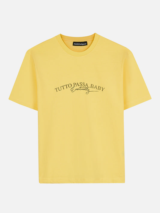 Tutto Passa T-Shirt Butter Yellow
