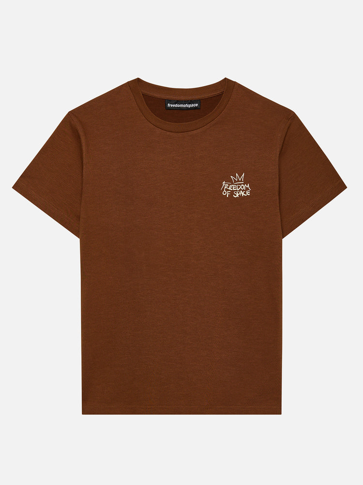 DISAPPERING T-SHIRT BROWN