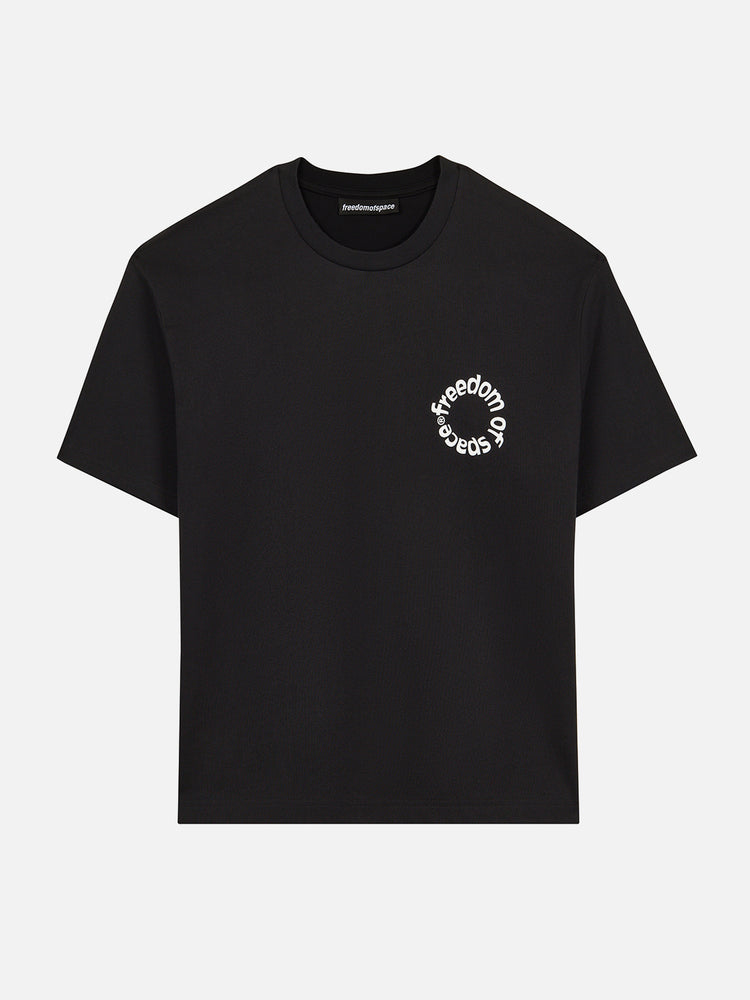 CIRCLE LOGO T-SHIRT BLACK