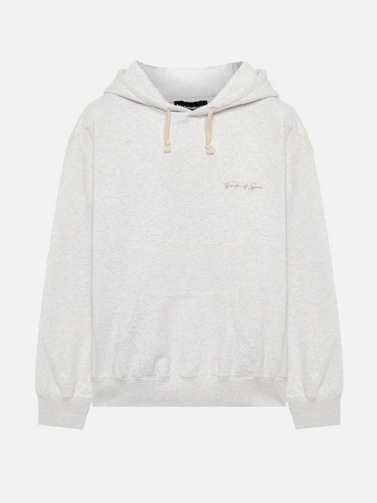 SIGNATURE HOODIE GREY MARL